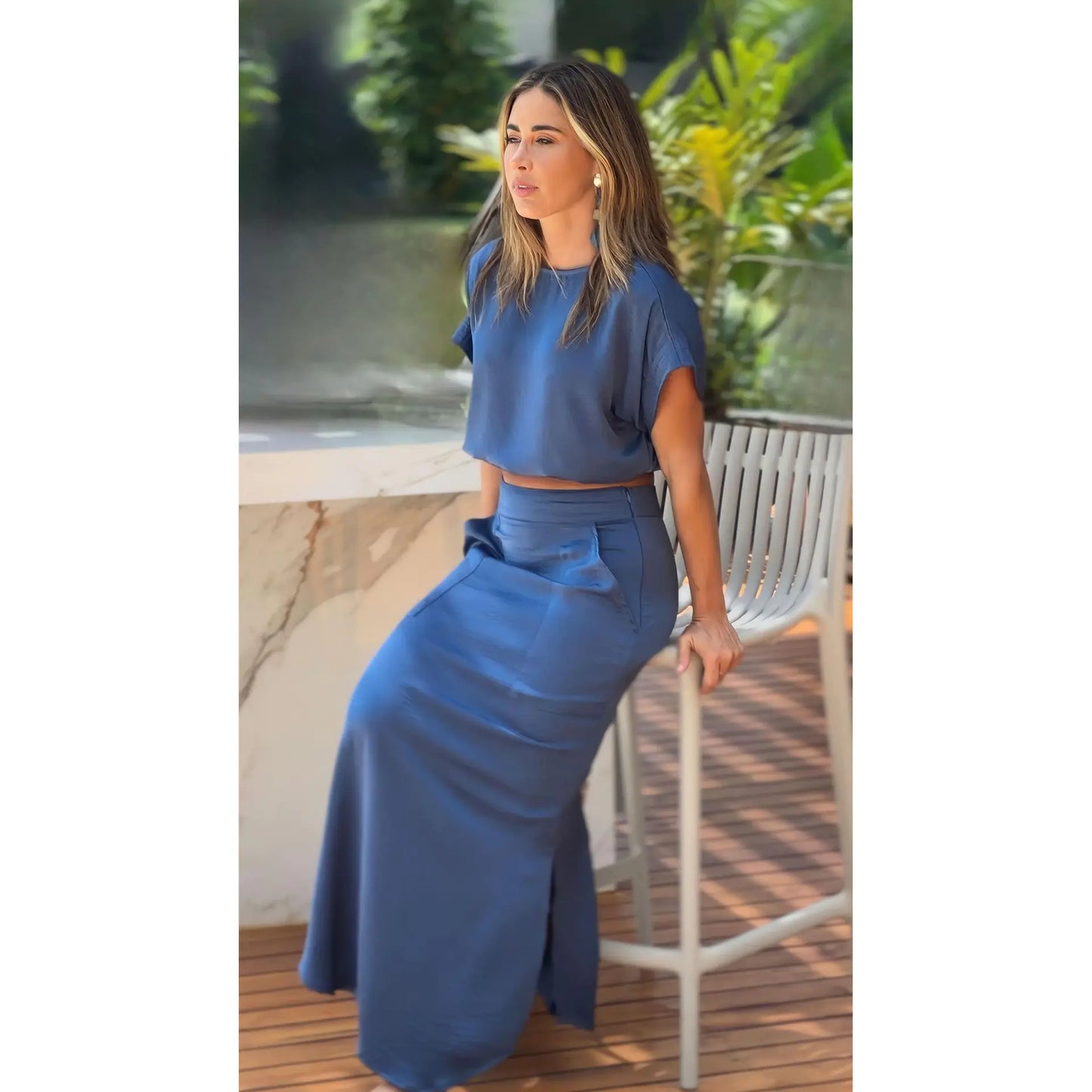 Casual Two-Piece Dress Set for Women