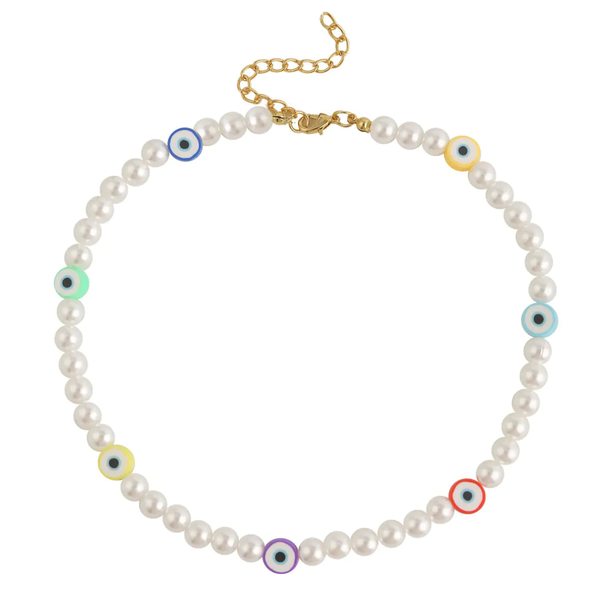 Layered Evil Eye Pendant Necklace for Mother's Day